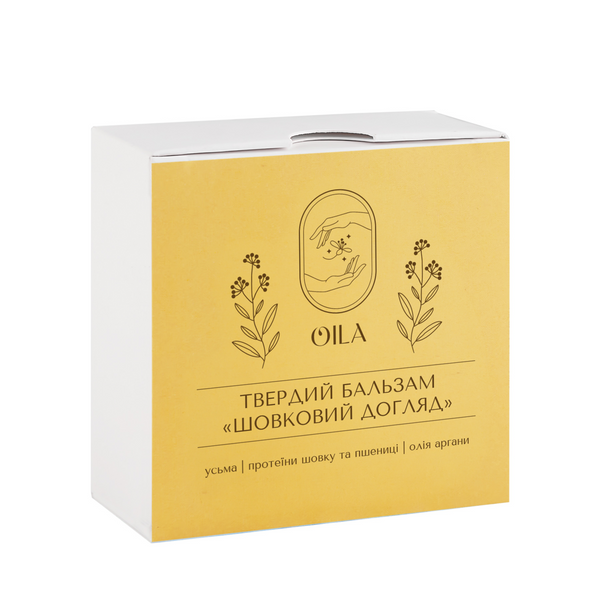 Твердий бальзам "Шовковий догляд", 25 грам К25 фото